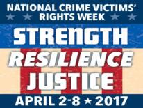National Crime Victims Rights Week Logo 